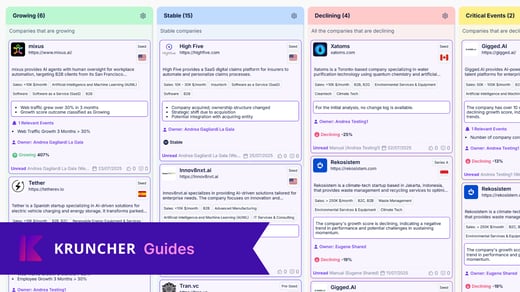 How to Automatically Categorize Your Watchlist as Growing, Stable, or Declining