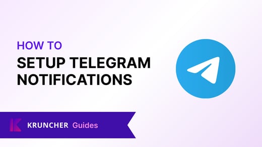 How to Setup Telegram Notifications