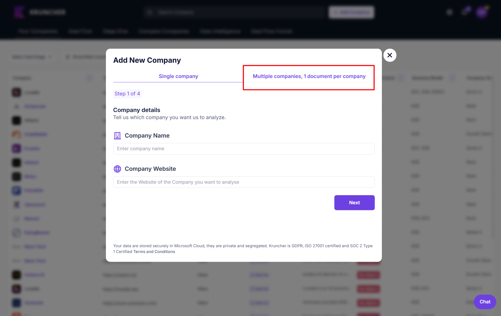 Uploading Documents via Shared URL (Google Drive, OneDrive, DocSend)