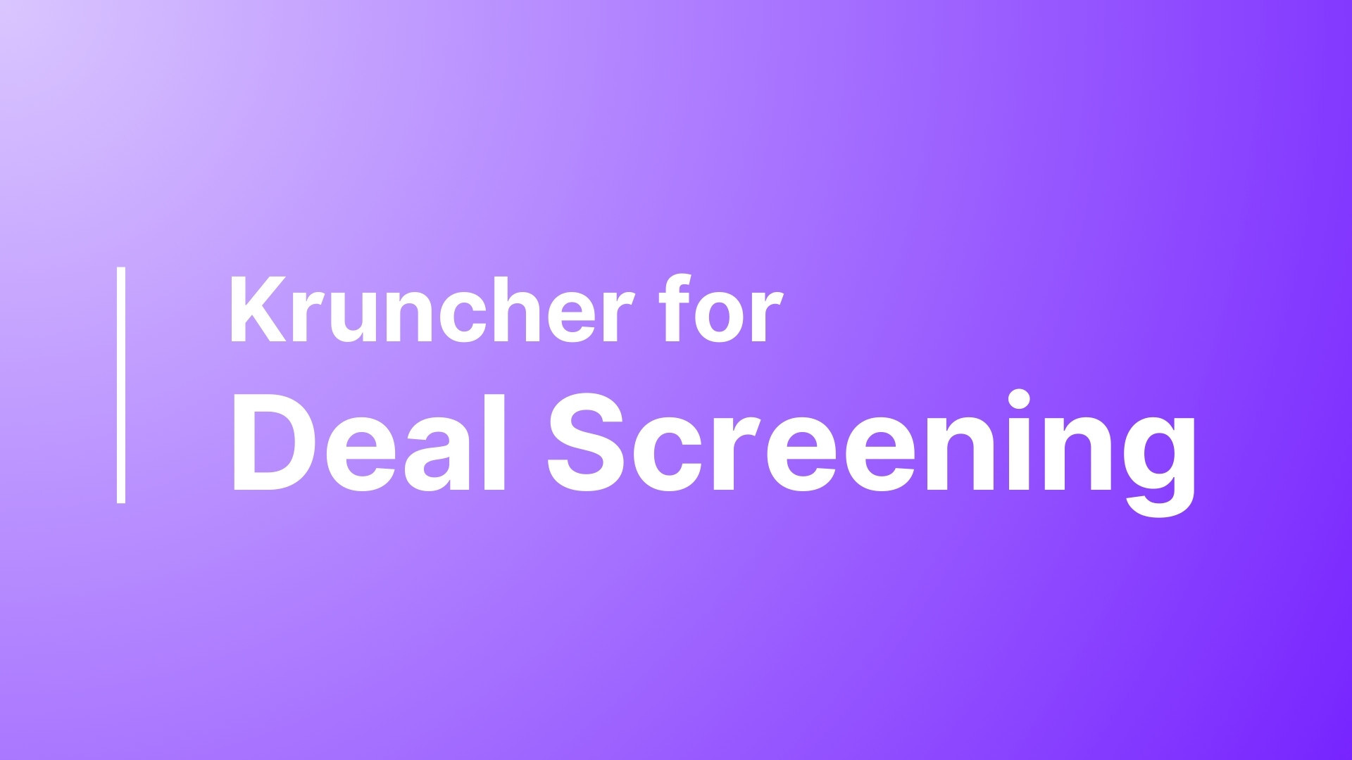 deal screening v3
