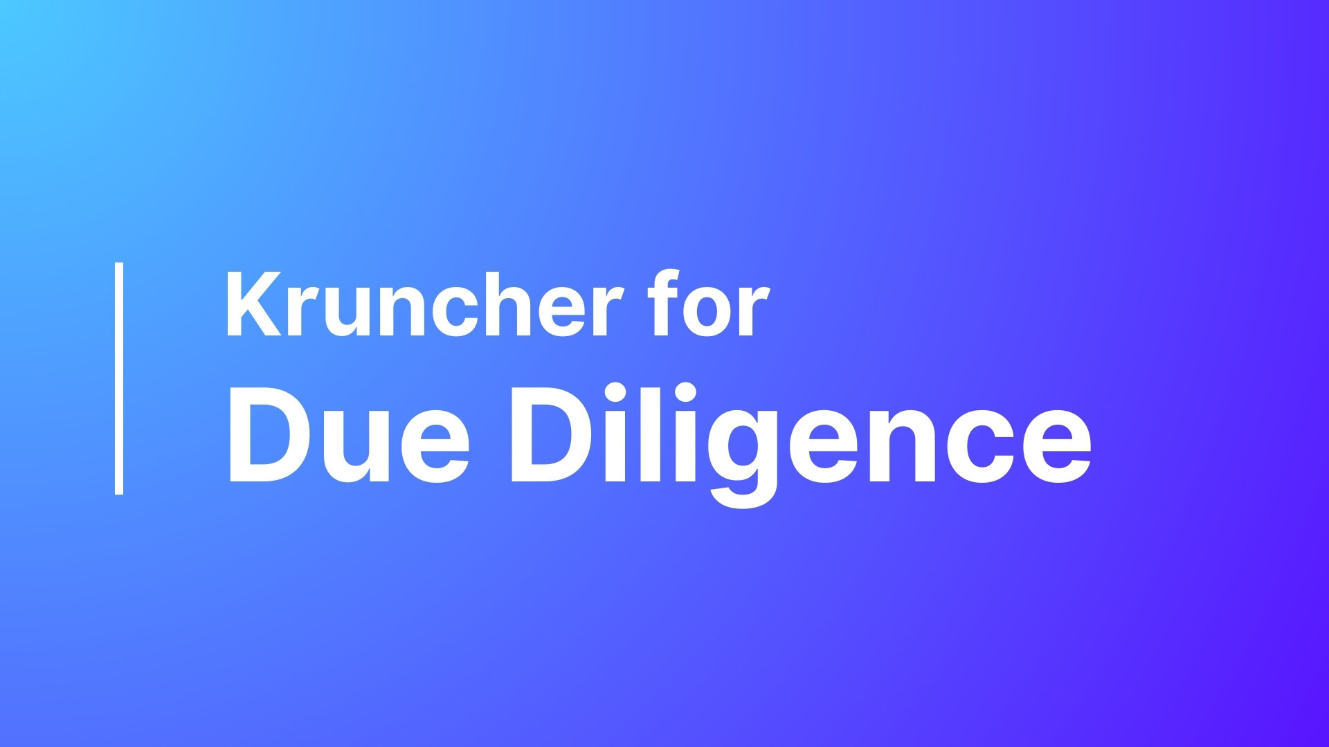 due diligence v4